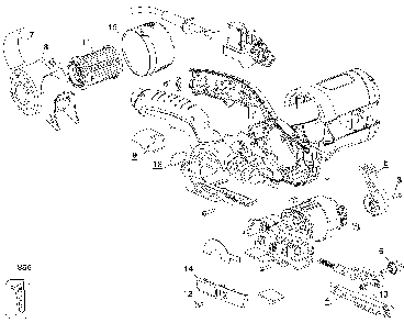 Part Location Diagram of 826251 DeWALT .A KNOB
